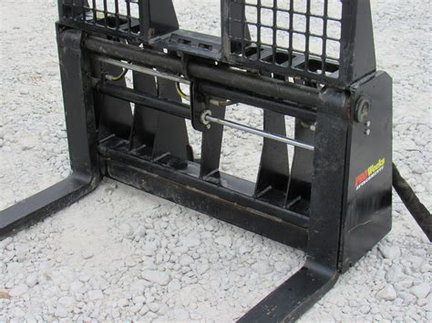 hydraulic pallet forks skid steer|pallet fork attachment skid steer.